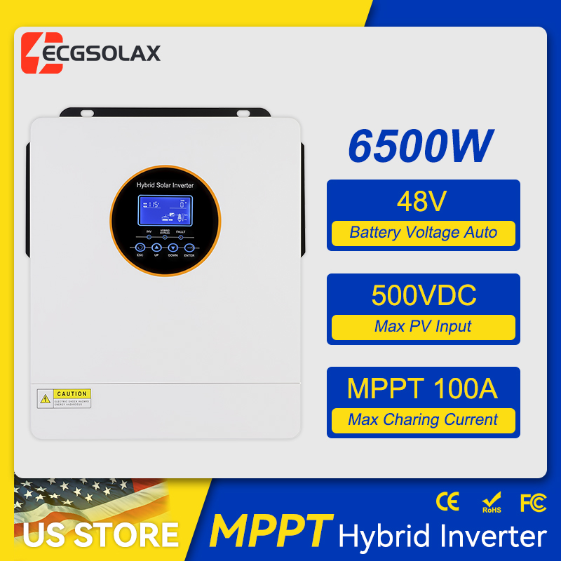 Drone Solar Charger - ECGSOLAX 6500W 48V 분할 위상 하이브리드