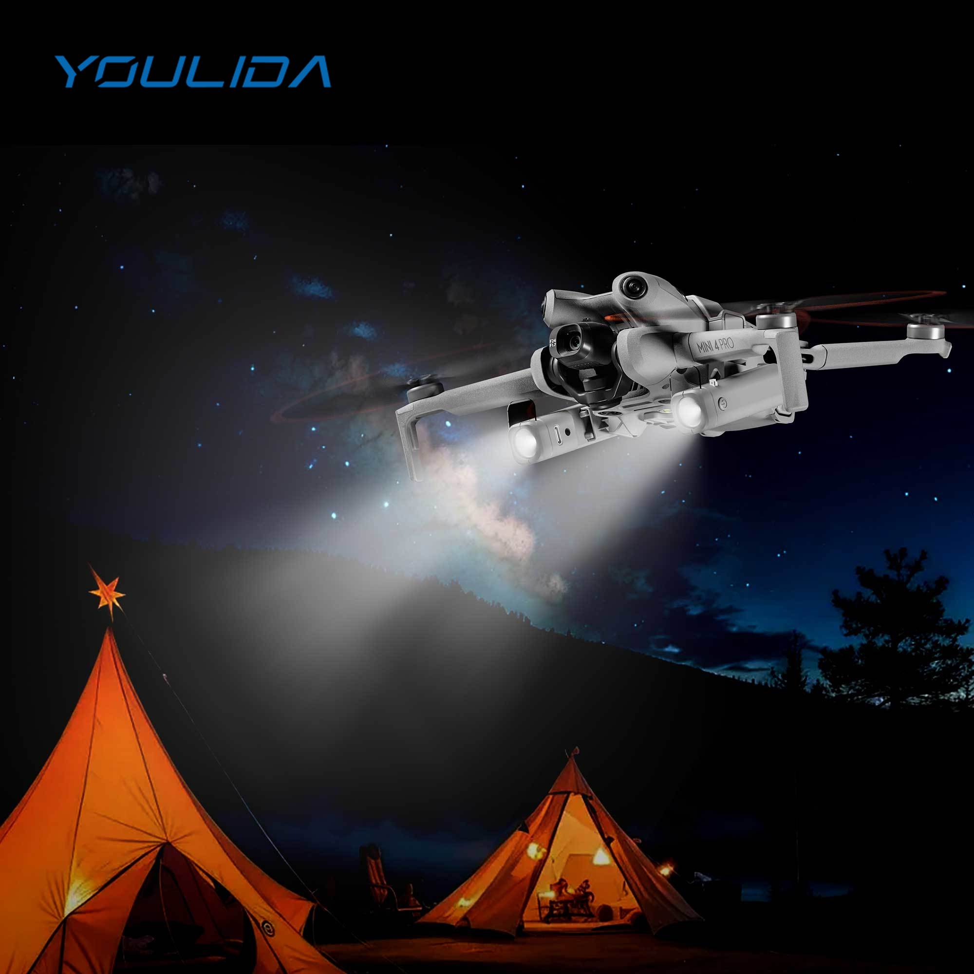 DJI Mini 4 Pro LED 야간 네비게이션 라이 - Drone Beacon Light 리뷰 및 가격