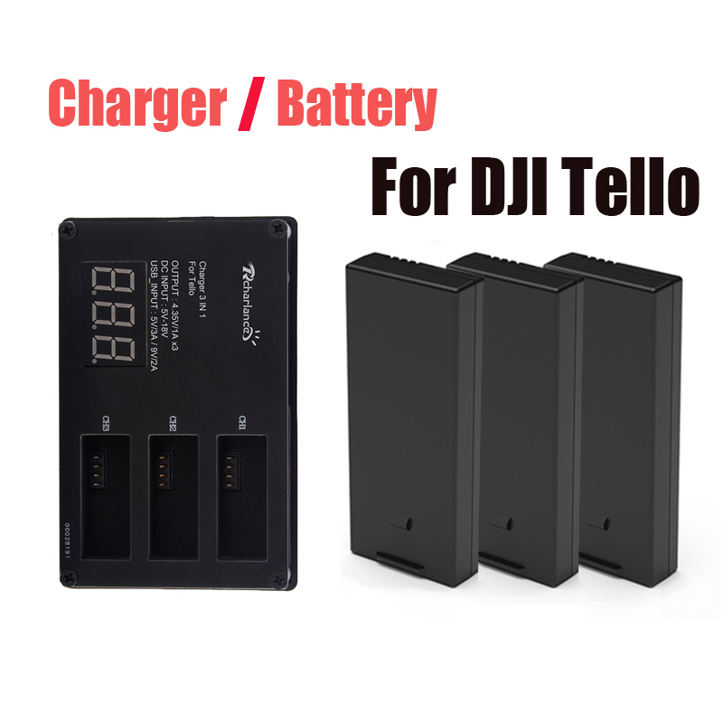 기존 DJI Tello 배터리/드론 Tello 배터리  - Drone Charging Hub 리뷰 및 가격