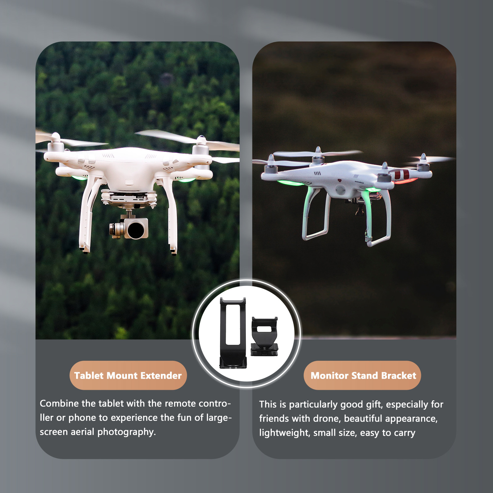 1 세트 드론 리모컨 태블릿 폰 마운트 고품질 플라스틱 - Drone Tablet Mount 리뷰 및 가격